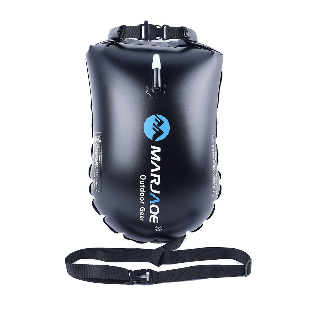 Swim Buoy Open Water - Kantung udara tunggal PVC terbuka tiup,