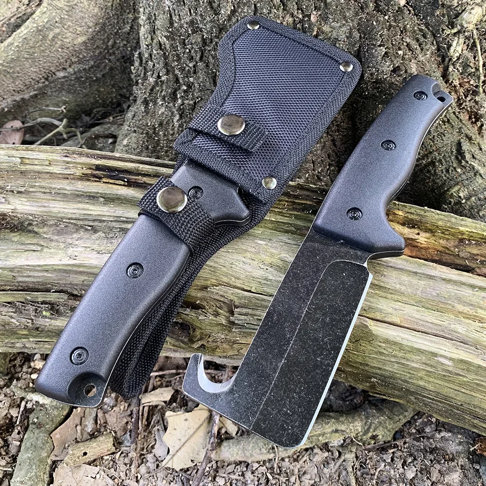 Dive Knife Titanium - Pisau Tetap Baja 5Cr15Mov Terintegrasi Kekuatan
