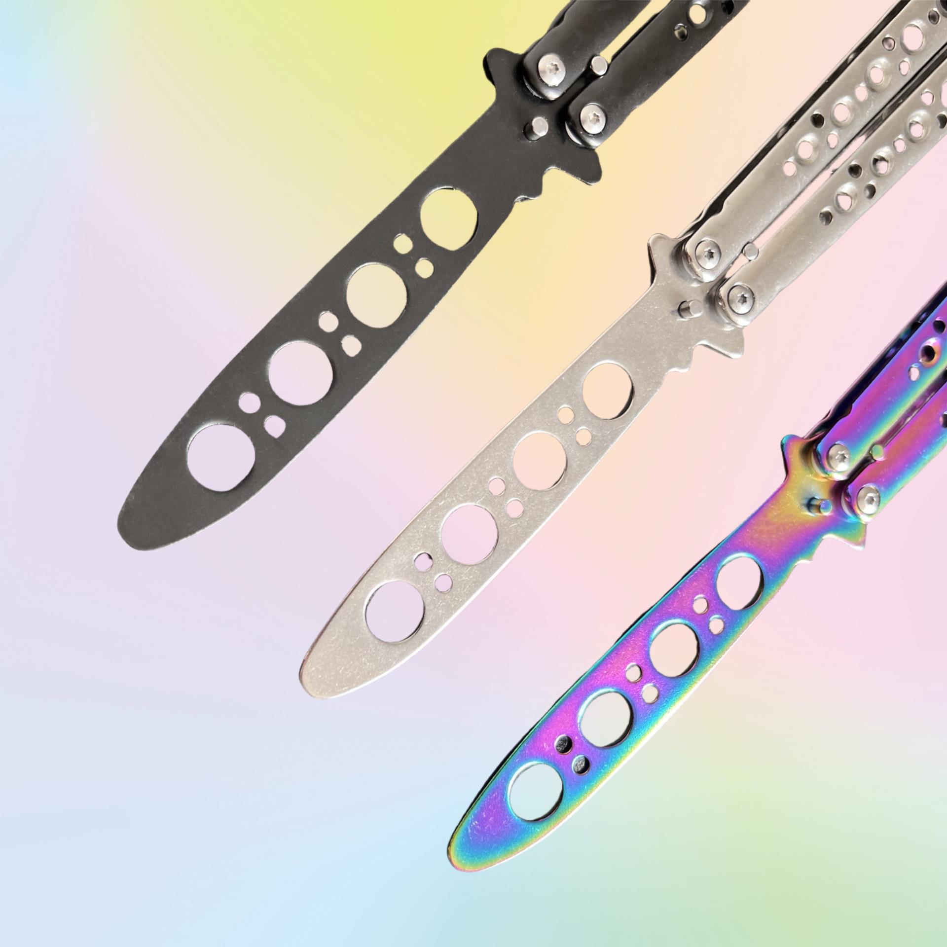 Pisau Kupu-kupu Lipat Portabel - Dive Knife Titanium ulasan dan harga