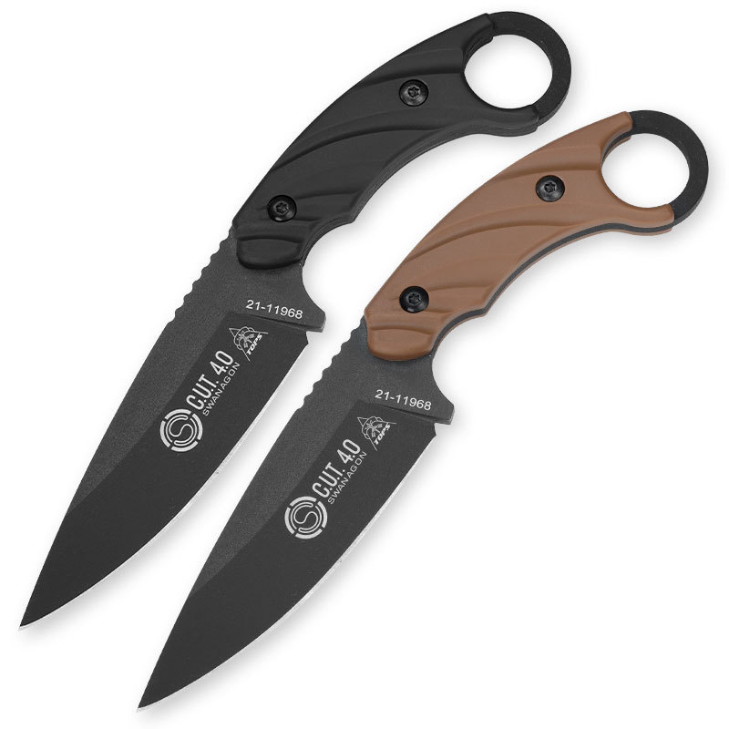 Pisau Lipat Tahan Lama CUT den - Dive Knife Titanium ulasan dan harga