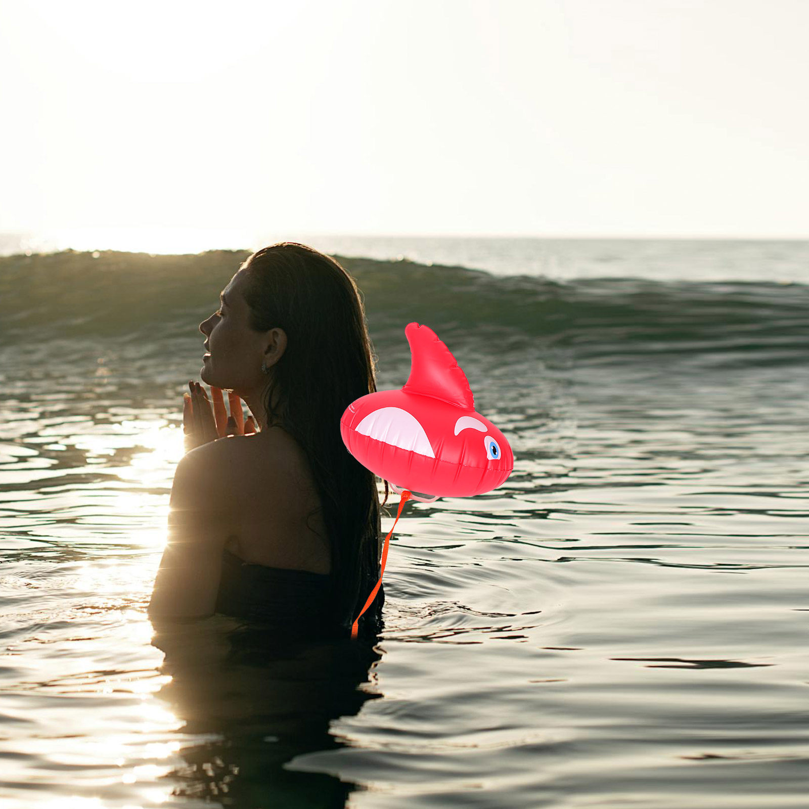 Pelampung Renang Tiup dengan S - Swim Buoy Open Water ulasan dan harga